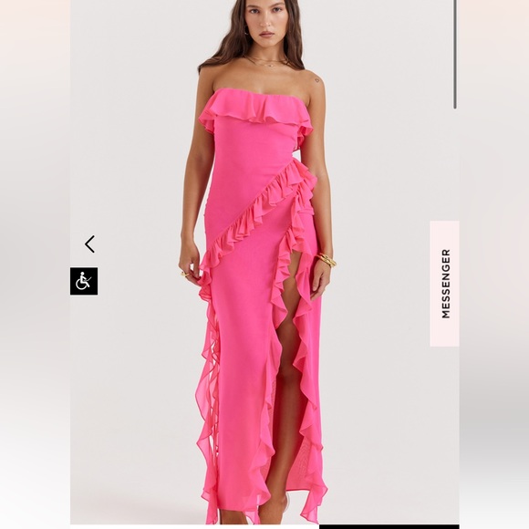 Pink Sarina House of CB dress - Picture 3 of 9